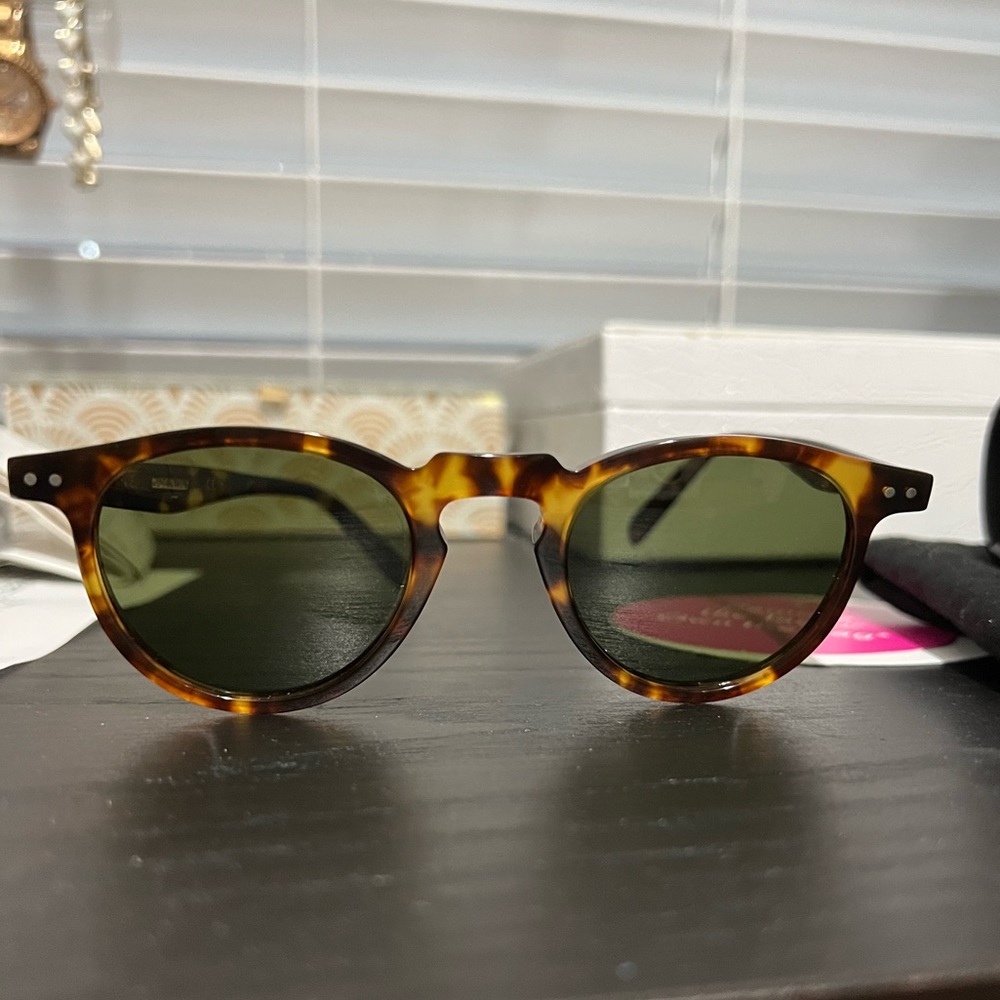 CELINE Round Tinted Tortoiseshell Sunglasses CL 41401/S
